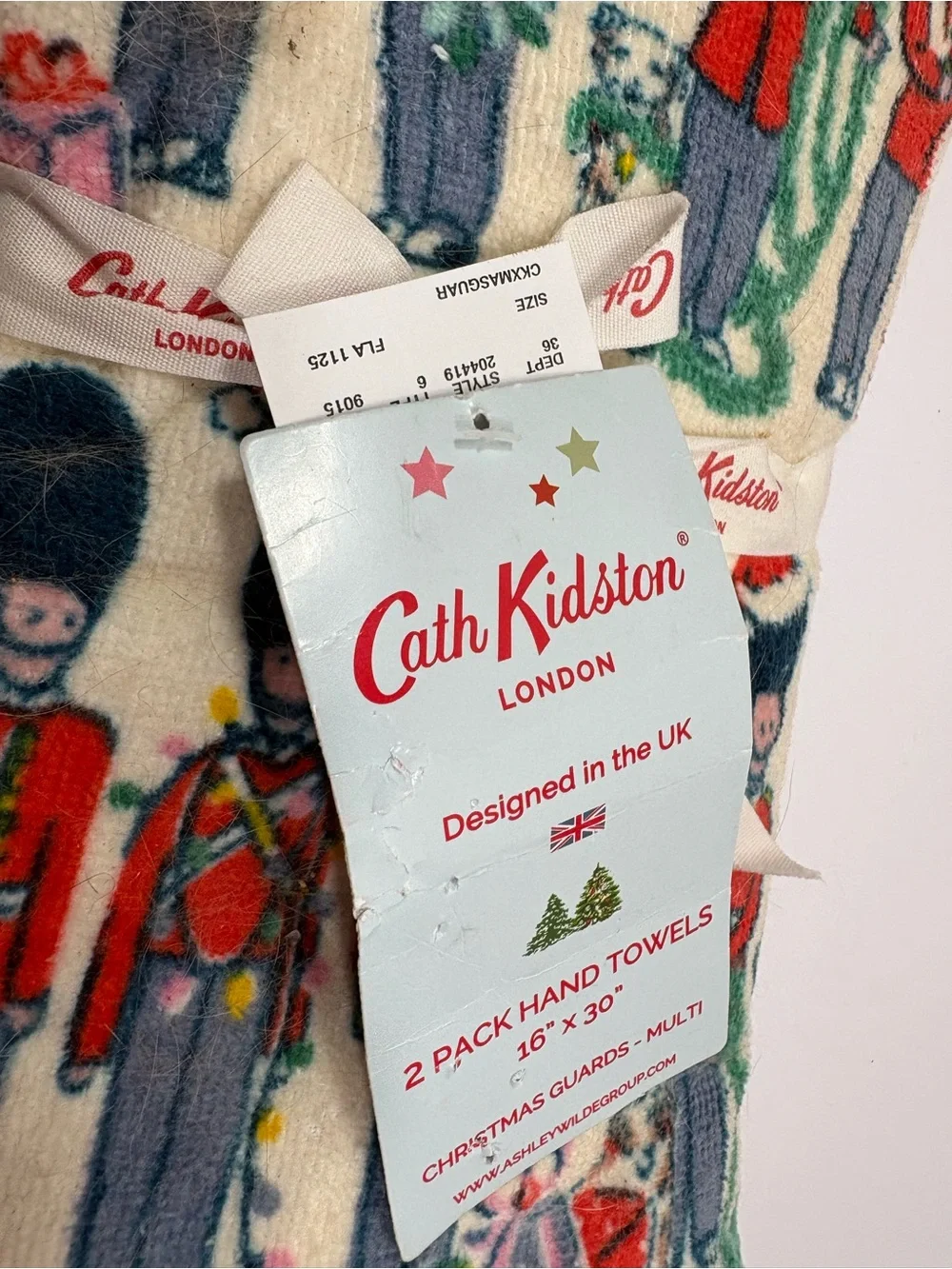 Cath Kidston Christmas Guards Kids' Hand Towel - Multi